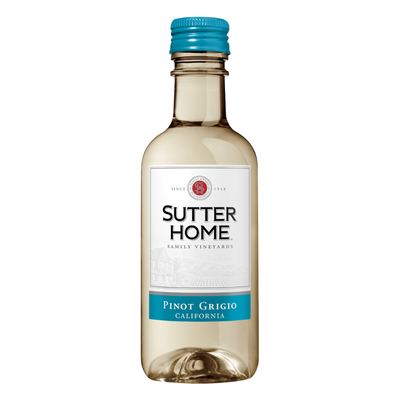 SUTTER HOME PINOT GRIGIO 187ML