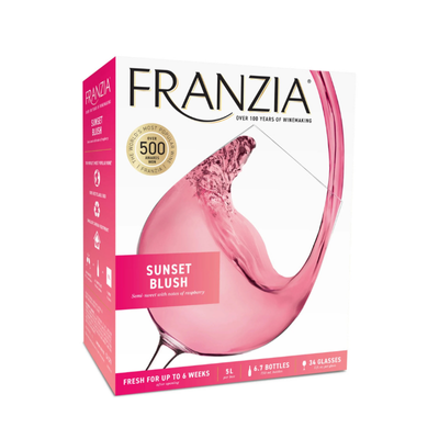 FRANZIA SUNSET BLUSH BOX 5LTR