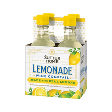  SUTTER HOME LEMO 4PK 187ML