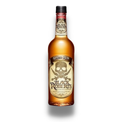 BLACK ROBERTS SPICED RUM 750ML