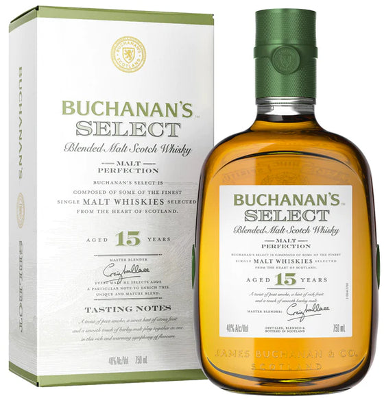 Buchanan's Select 15 Years Old Blended Malt Scotch Whisky 750ML