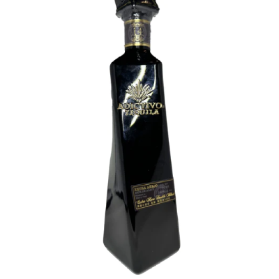 ADICTIVO 14 YEARS EXTRA RARE DOUBLE BLACK EXTRA ANEJO KING'S EDITION TEQUILA 750ML