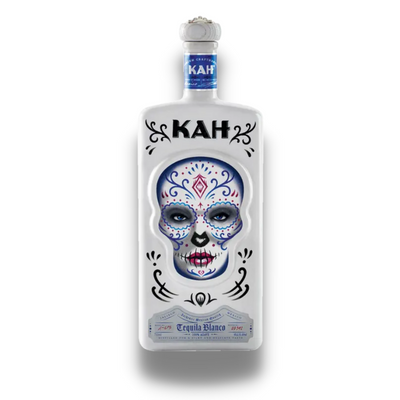KAH Blanco Tequila Ceramic Bottle 750ML