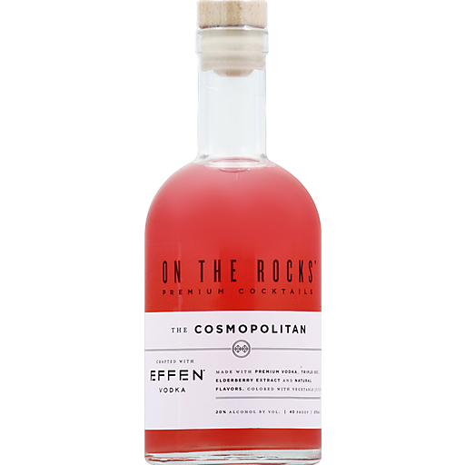 OTR-ON THE ROCKS THE COSMOPOLITAN CRAFTED WITH EFFEN VODKA
