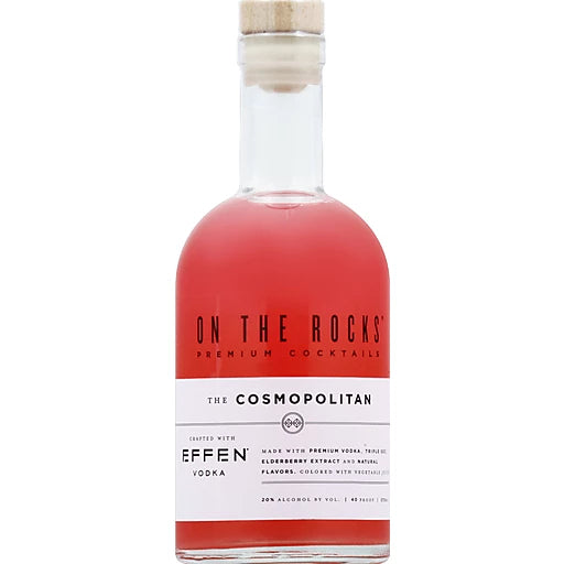 OTR-ON THE ROCKS THE COSMOPOLITAN CRAFTED WITH EFFEN VODKA